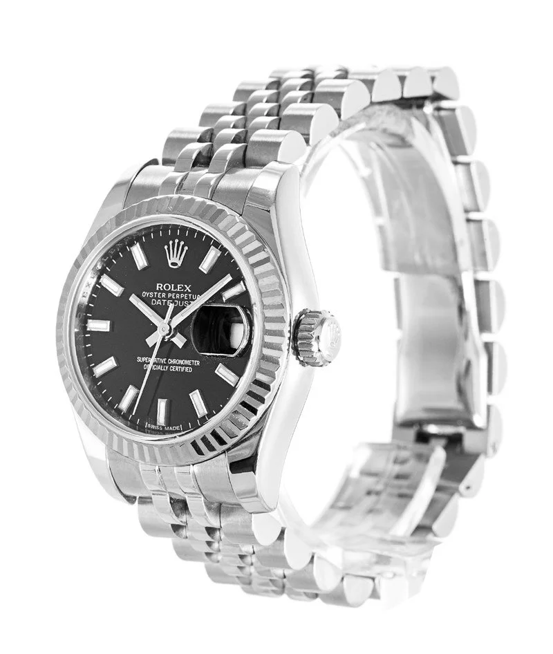 Rolex Datejust 179174 Replica Black Dial 26mm Rolex Datejust 179174 Replica Black Dial 26mm