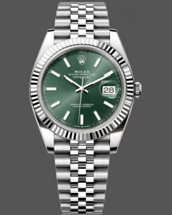 Rolex Datejust 278274 Replica Mint Green Dial 31mm Jubilee