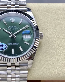 Rolex Datejust 278274 Replica Mint Green Dial 31mm Jubilee