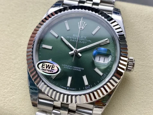 Rolex Datejust 278274 Replica Mint Green Dial 31mm Jubilee
