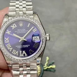 Rolex Datejust 278384RBR Replica Aubergine Dial 31mm