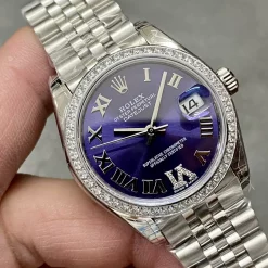 Rolex Datejust 278384RBR Replica Aubergine Dial 31mm