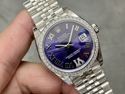 Rolex Datejust 278384RBR Replica Aubergine Dial 31mm