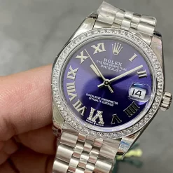 Rolex Datejust 278384RBR Replica Aubergine Dial 31mm