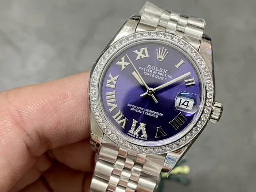Rolex Datejust 278384RBR Replica Aubergine Dial 31mm