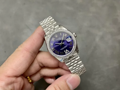 Rolex Datejust 278384RBR Replica Aubergine Dial 31mm