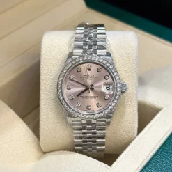 Rolex Datejust 278384RBR Replica Pink Dial 31mm