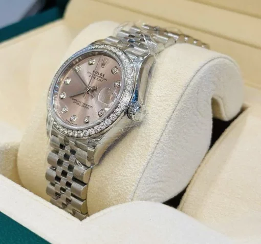 Rolex Datejust 278384RBR Replica Pink Dial 31mm
