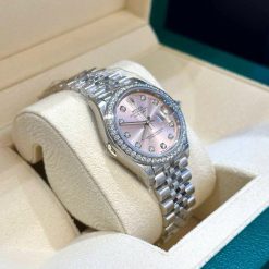 Rolex Datejust 278384RBR Replica Pink Dial 31mm