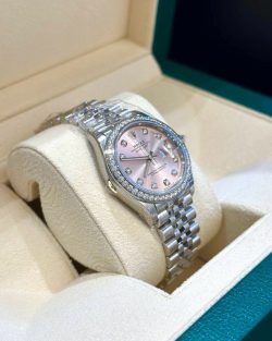 Rolex Datejust 278384RBR Replica Pink Dial 31mm