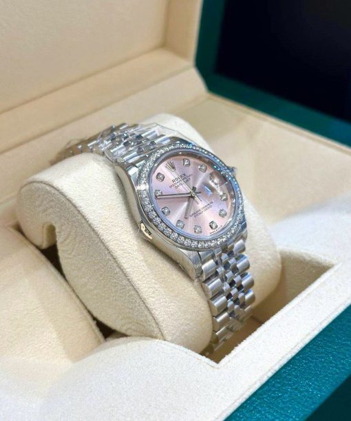 Rolex Datejust 278384RBR Replica Pink Dial 31mm