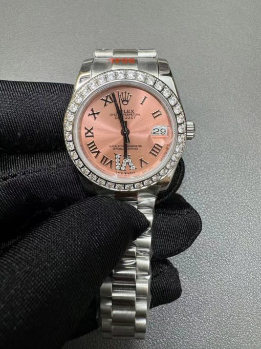 Rolex Datejust 278384RBR Replica Pink Diamond Dial 31mm
