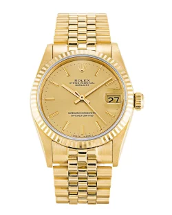 Rolex Datejust 68278 Replica Champagne Dial Mid-Size 31mm