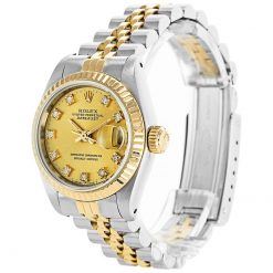Rolex Datejust 69173-2 Gold Dial 26mm