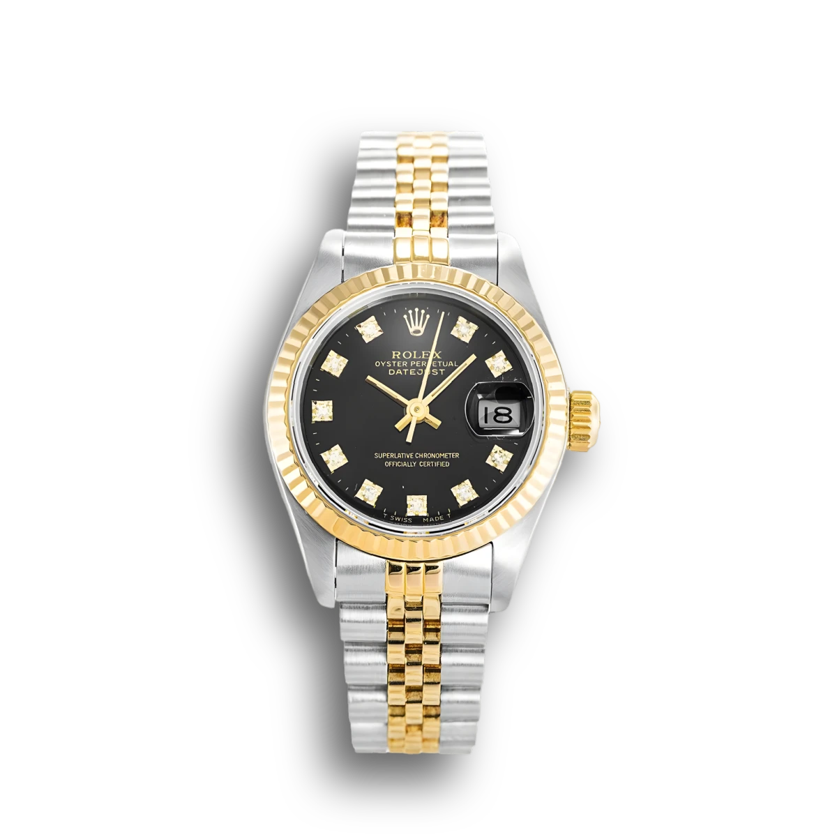 Rolex Datejust 69173 Replica 26mm Black Dial Rolex Datejust 69173 Replica 26mm Black Dial