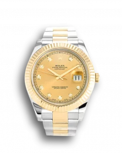 Rolex Datejust II 116333 Replica 41mm Gold Dial