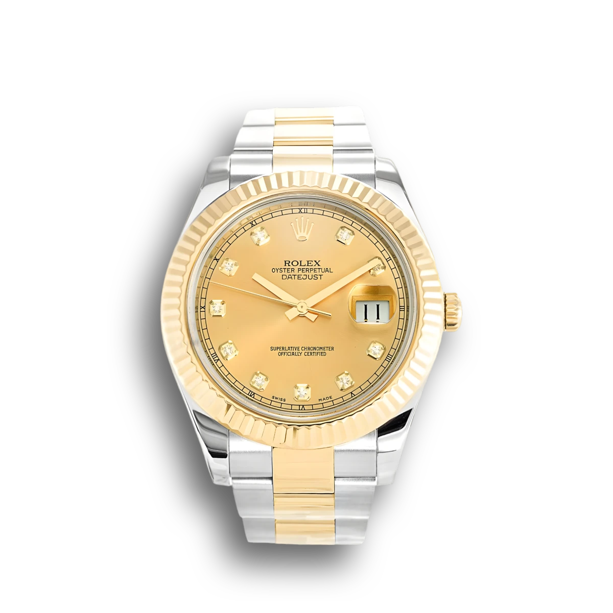Rolex Datejust II 116333 Replica 41mm Gold Dial Rolex Datejust II 116333 Replica 41mm Gold Dial