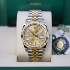 Rolex Datejust II 126333 Replica Champagne Dial 41mm