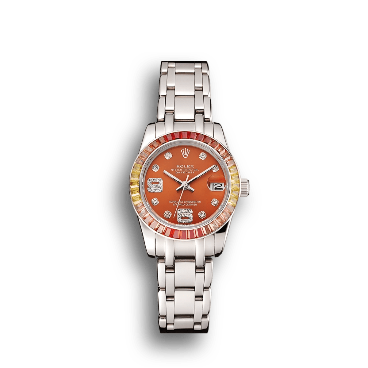 Rolex Datejust REP016821 33mm Orange Dial Rolex Datejust REP016821 33mm Orange Dial