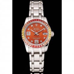 Rolex Datejust REP016821 33mm Orange Dial