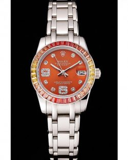 Rolex Datejust REP016821 33mm Orange Dial
