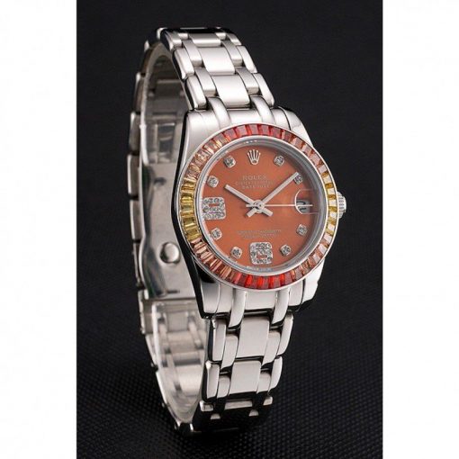 Rolex Datejust REP016821 33mm Orange Dial