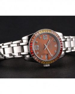 Rolex Datejust REP016821 33mm Orange Dial04