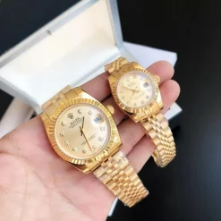 Rolex Datejust RG/RG Replica 36/28mm Jub Gold/Dial