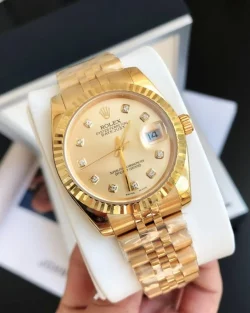 Rolex Datejust RG/RG Replica 36/28mm Jub Gold/Dial