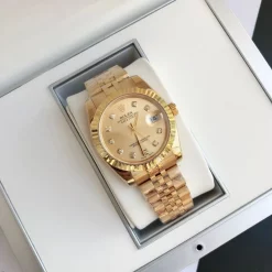 Rolex Datejust RG RG Replica 36 28mm Jub Gold Dial3