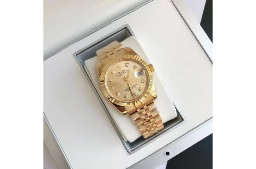 Rolex Datejust RG/RG Replica 36/28mm Jub Gold/Dial