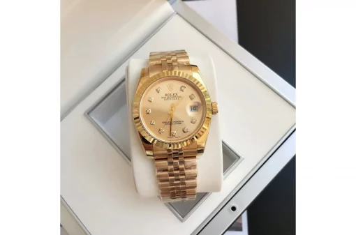 Rolex Datejust RG/RG Replica 36/28mm Jub Gold/Dial
