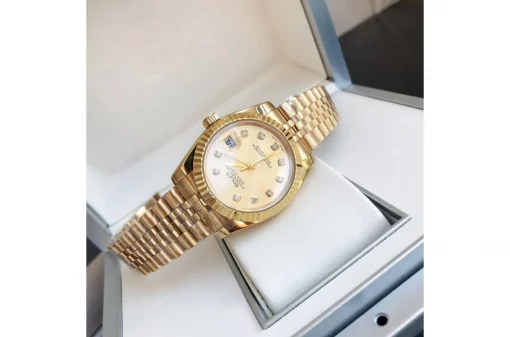 Rolex Datejust RG/RG Replica 36/28mm Jub Gold/Dial