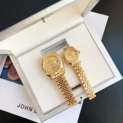 Rolex Datejust RG RG Replica 36 28mm Jub Gold Dial6