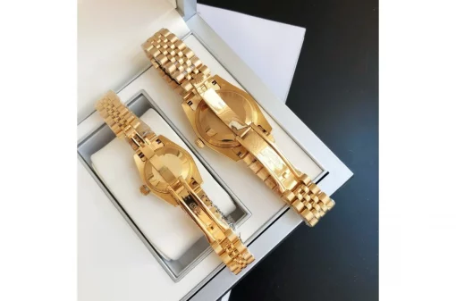 Rolex Datejust RG/RG Replica 36/28mm Jub Gold/Dial