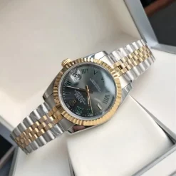 Rolex Datejust RG SS Replica 36 28mm Jub Grey Rmn6