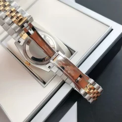 Rolex Datejust RG SS Replica 36 28mm Jub Grey Rmn7