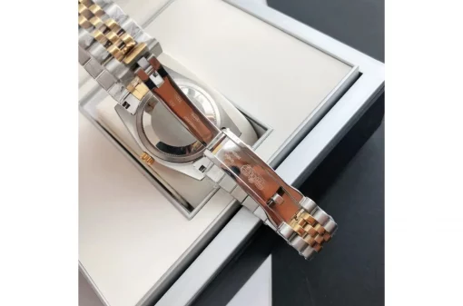 Rolex Datejust RG/SS Replica 36/28mm Jub Grey/Rmn