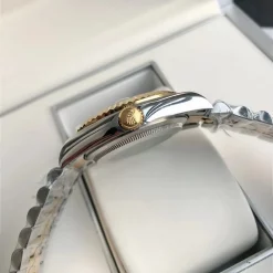 Rolex Datejust RG SS Replica 36 28mm Jub Grey Rmn8