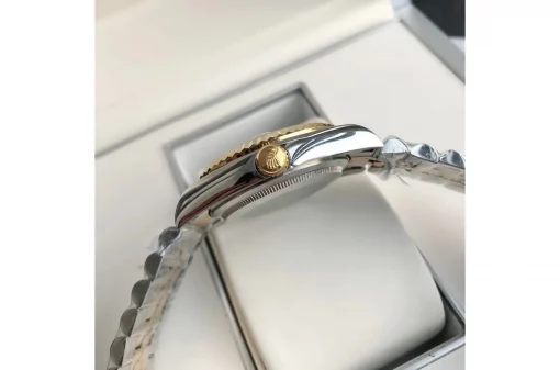 Rolex Datejust RG/SS Replica 36/28mm Jub Grey/Rmn