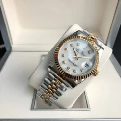 Rolex Datejust RG:SS Jub White:Dial 36:28mm3