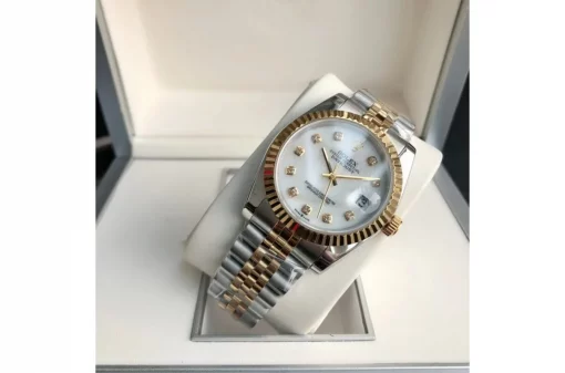 Rolex Datejust RG/SS Jub White/Dial 36/28mm