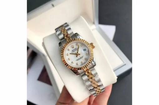 Rolex Datejust RG/SS Jub White/Dial 36/28mm