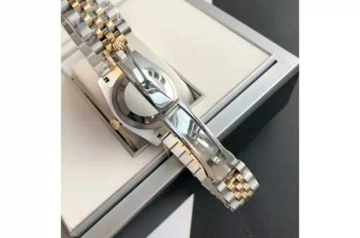 Rolex Datejust RG/SS Jub White/Dial 36/28mm