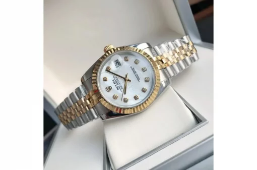 Rolex Datejust RG/SS Jub White/Dial 36/28mm