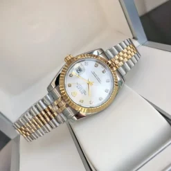 Rolex Datejust RG:SS Replica 36:28mm Jub Sliver:Dia3