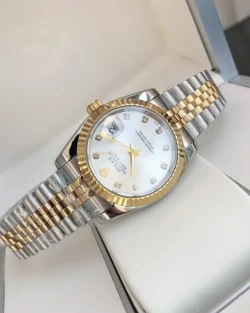 Rolex Datejust RG:SS Replica 36:28mm Jub Sliver:Dia3