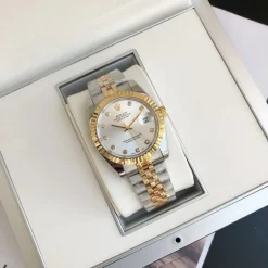 Rolex Datejust RG:SS Replica 36:28mm Jub Sliver:Dia4