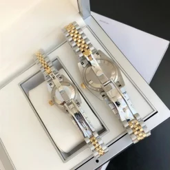 Rolex Datejust RG:SS Replica 36:28mm Jub Sliver:Dia7