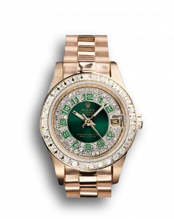 Rolex Datejust RL39 Green Dial 28mm